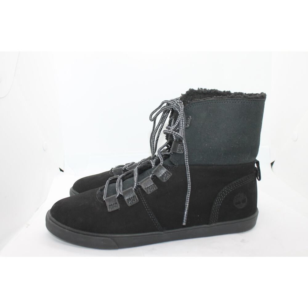 Timberland Womens Rebotl All Black Londyn Sneaker Boots sz 8.5M